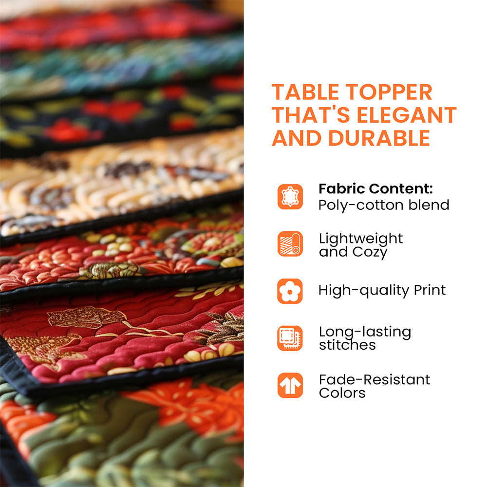 Christmas Tree Quilted Table Topper GFTOYC513
