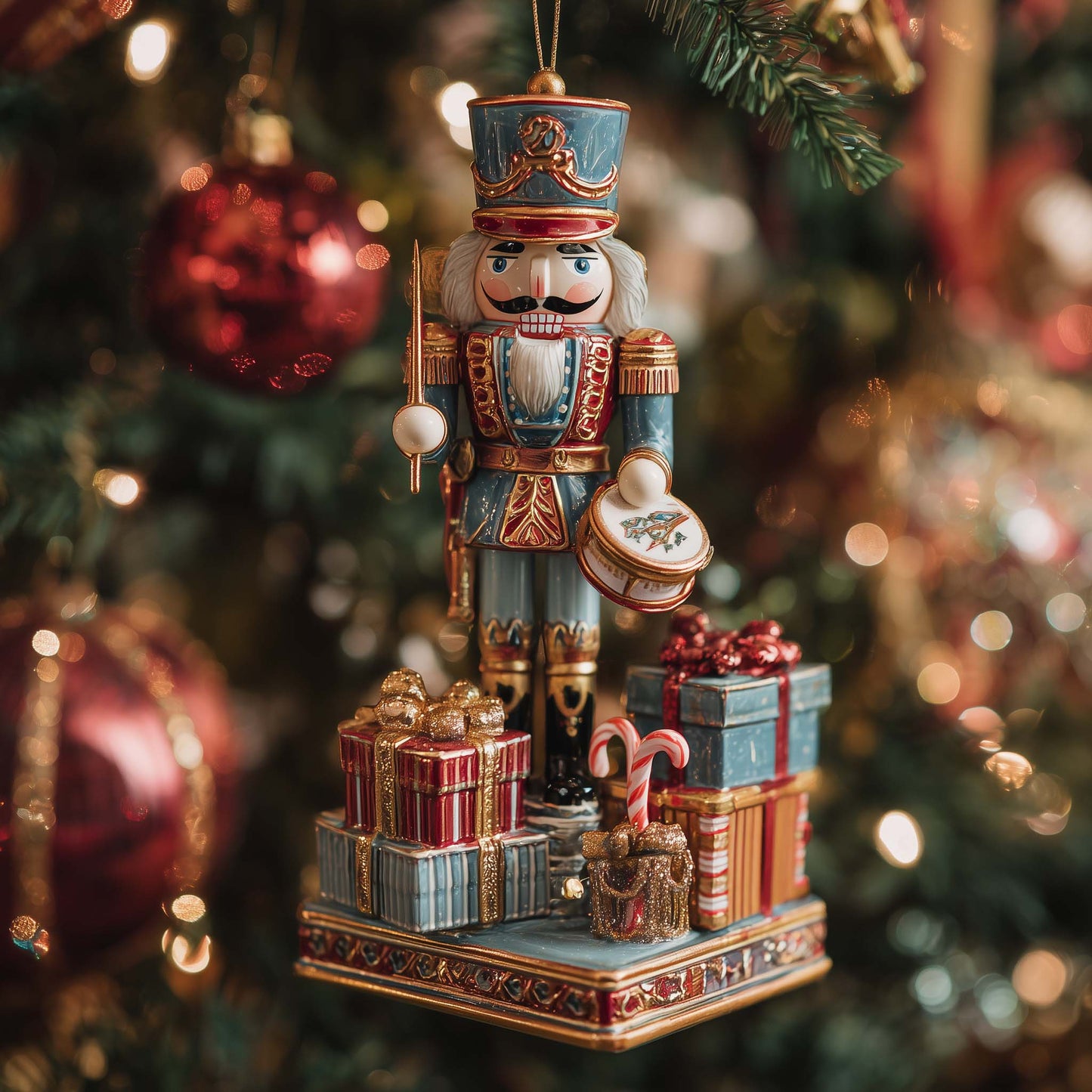 Festive Nucracker Chrismas Ornament GFSPHD03