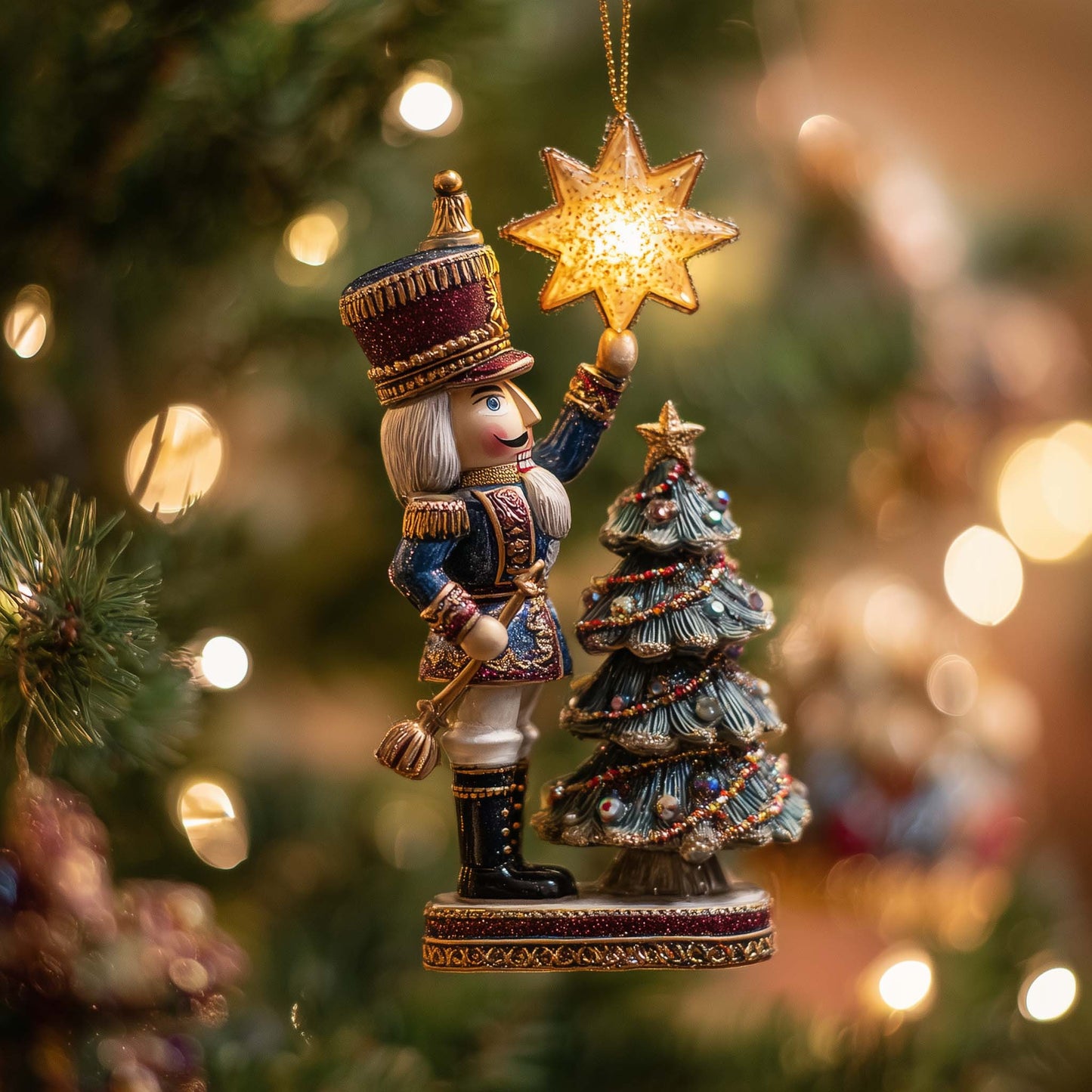 Festive Nucracker Chrismas Ornament GFSPHD09