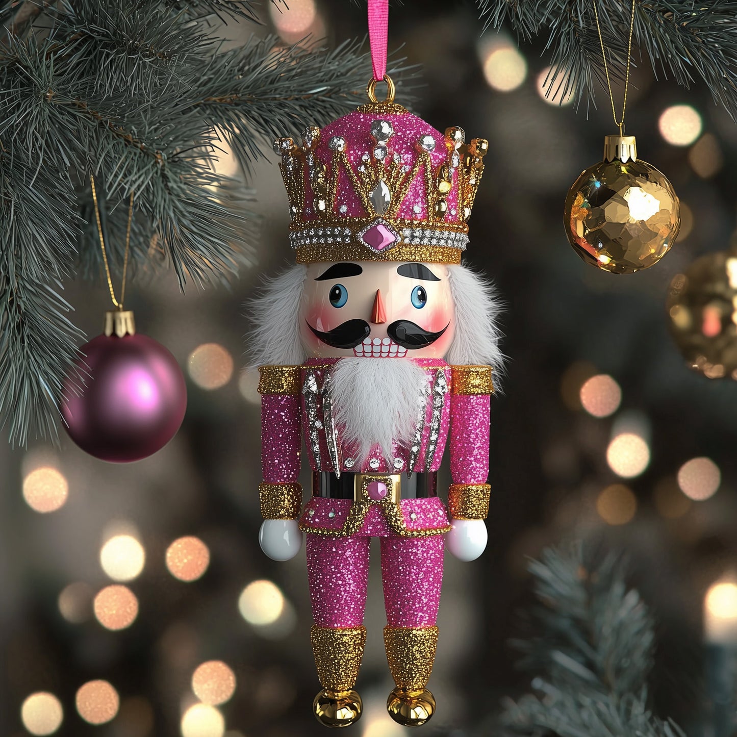 Nutcracker Guard Christmas Ornament GFSPMA12