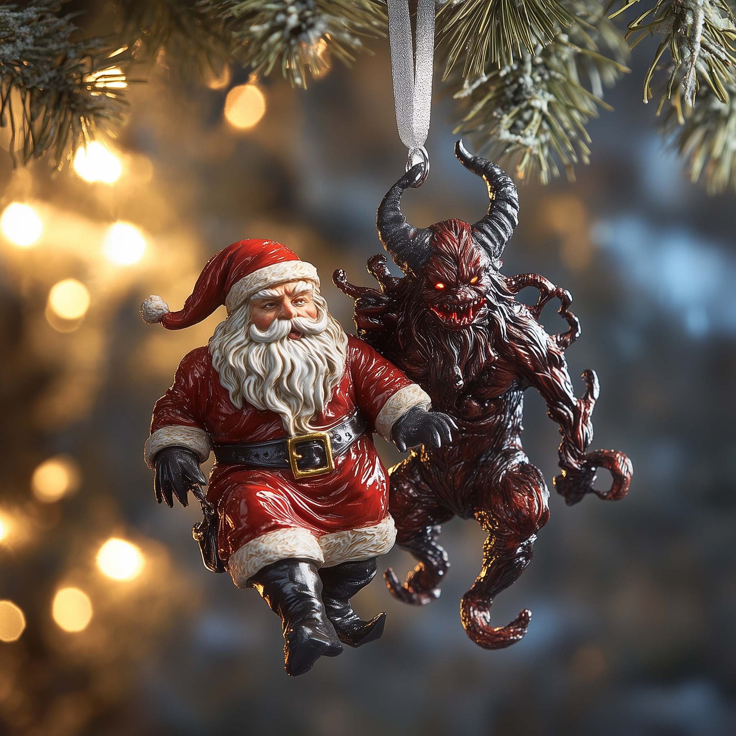 Krampus Christmas Mica Ornament GFSPMA95