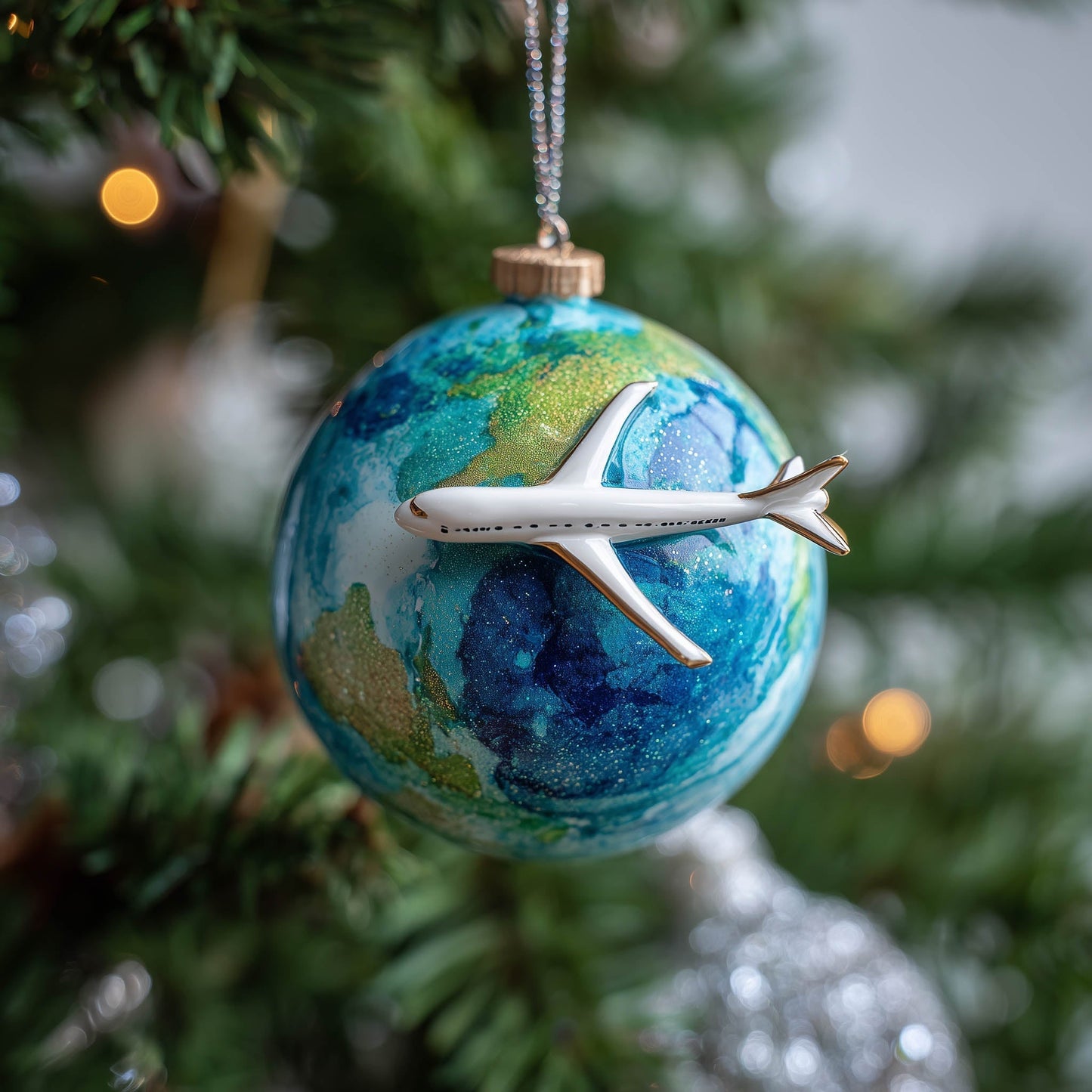 Peaceful Flights Christmas Mica Ornament GFSPNT76