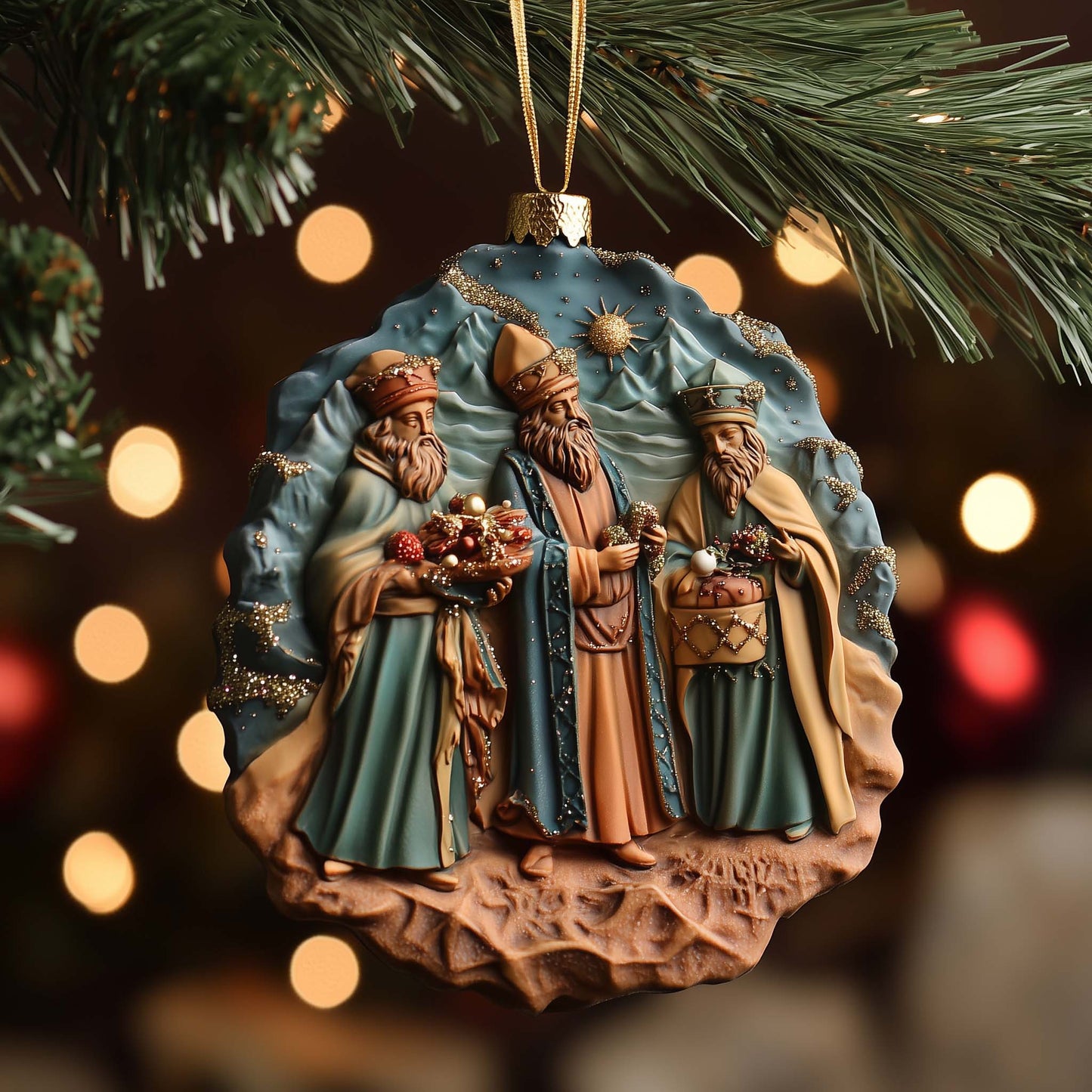 Three Kings Christmas Mica Ornament GFSPQM69