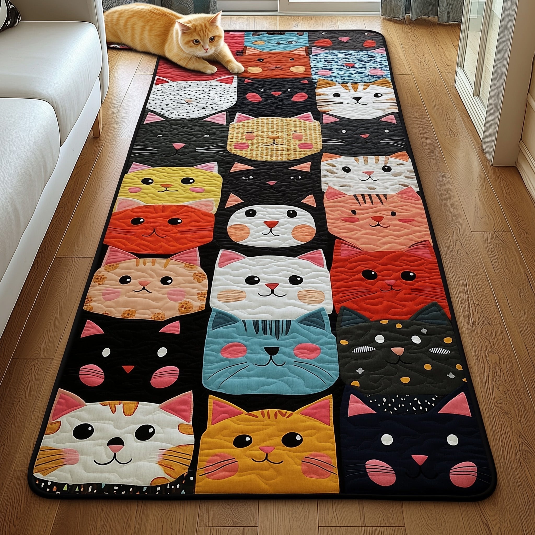 The Cat Parade Runner Rug GFTOHD10944 – Patchique Store