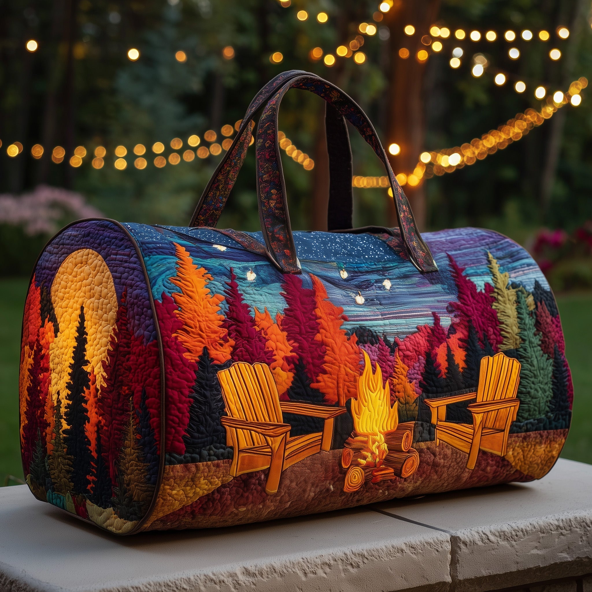 Cozy Camper Quilted Duffle Bag GFTOMA3440 main image 0