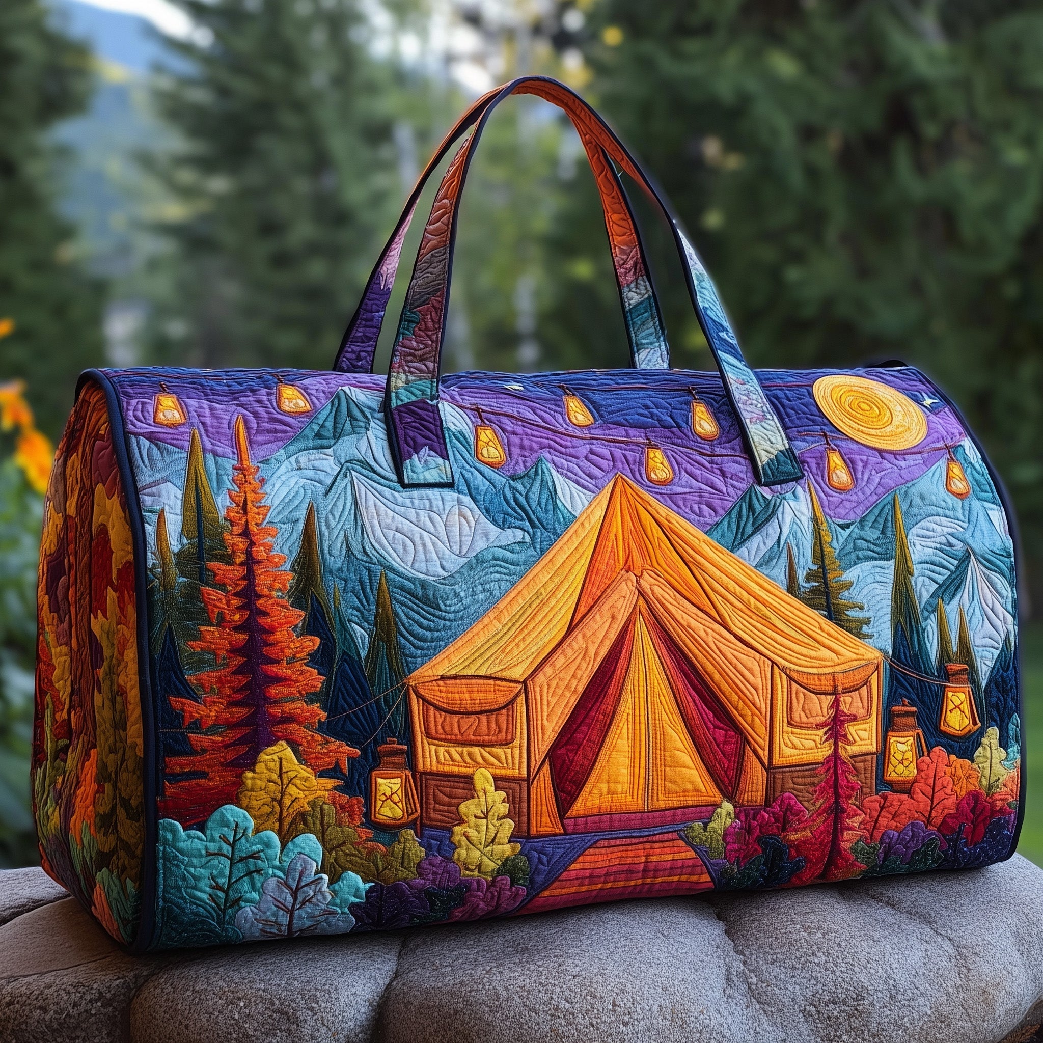 Cozy Camper Quilted Duffle Bag GFTOMA3440 main image 1