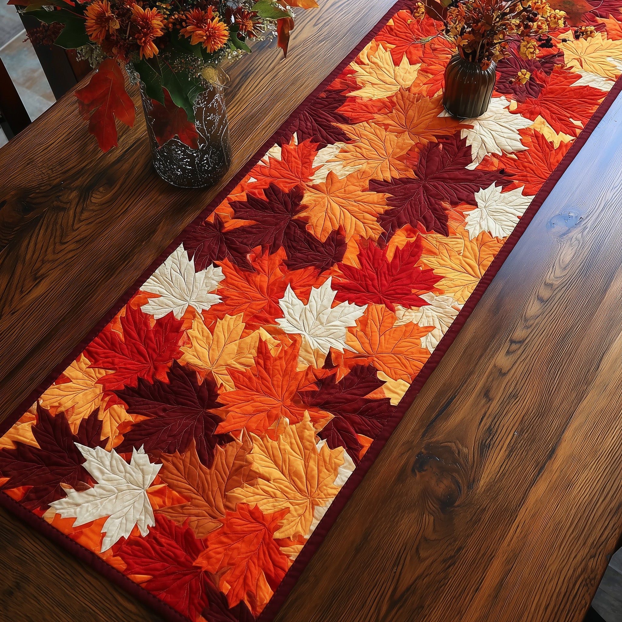 Autumn Leaf Quilted Table Runner GFTOTL4617 – Patchique Store