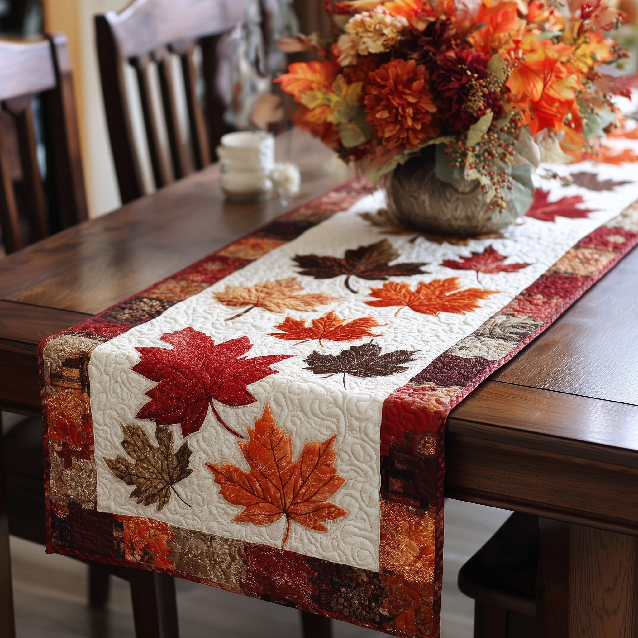 Autumn Leaf Quilted Table Runner GFTOTL4620 – Patchique Store