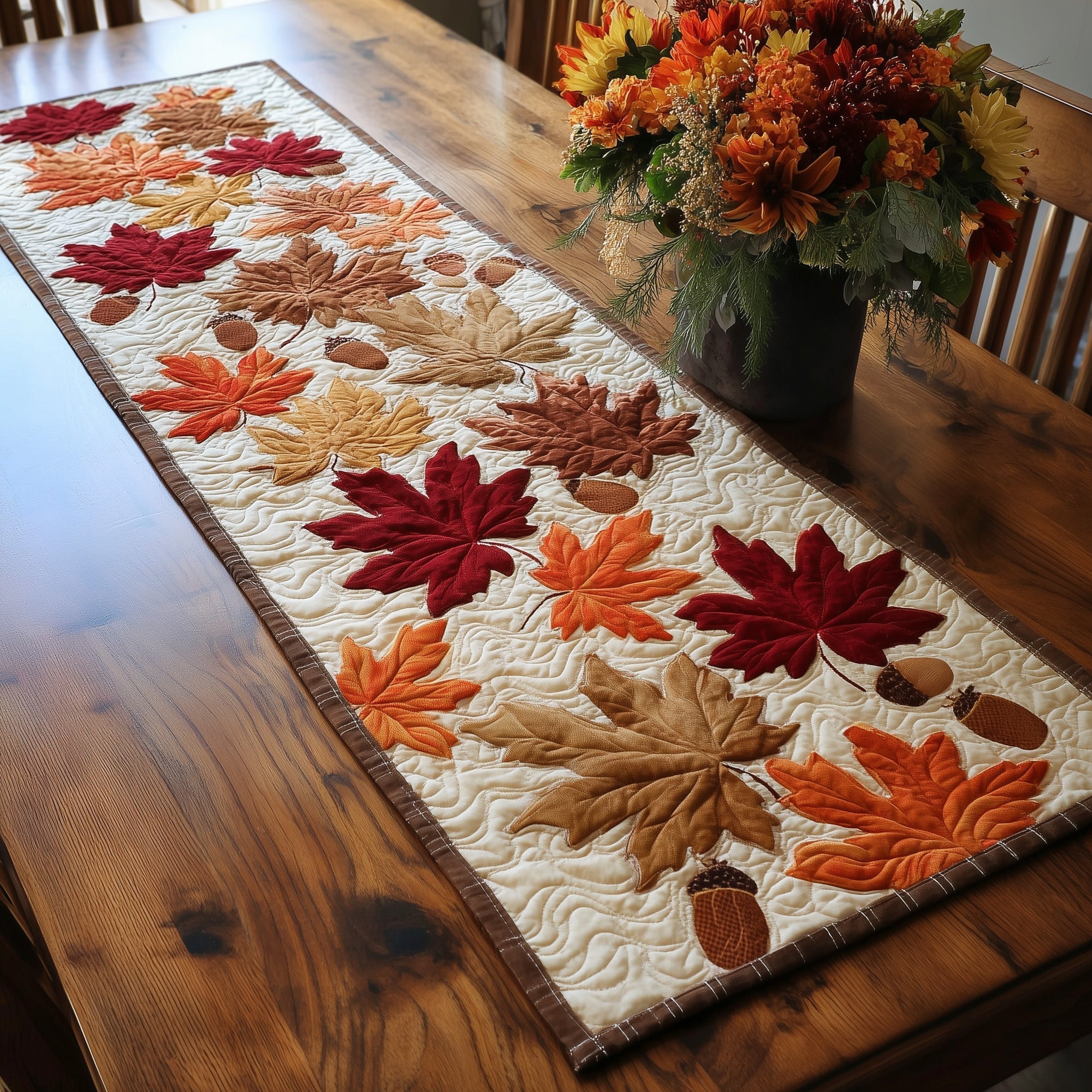 Autumn Leaf Quilted Table Runner GFTOTL4621 – Patchique Store
