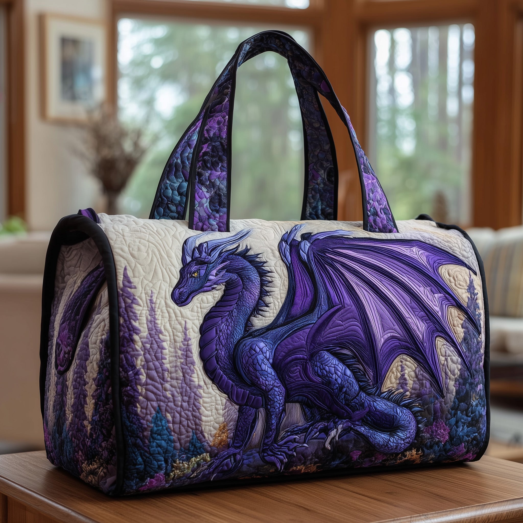 Majestic Dragon Quilted Door Cover GFTOHD12327 main image 1