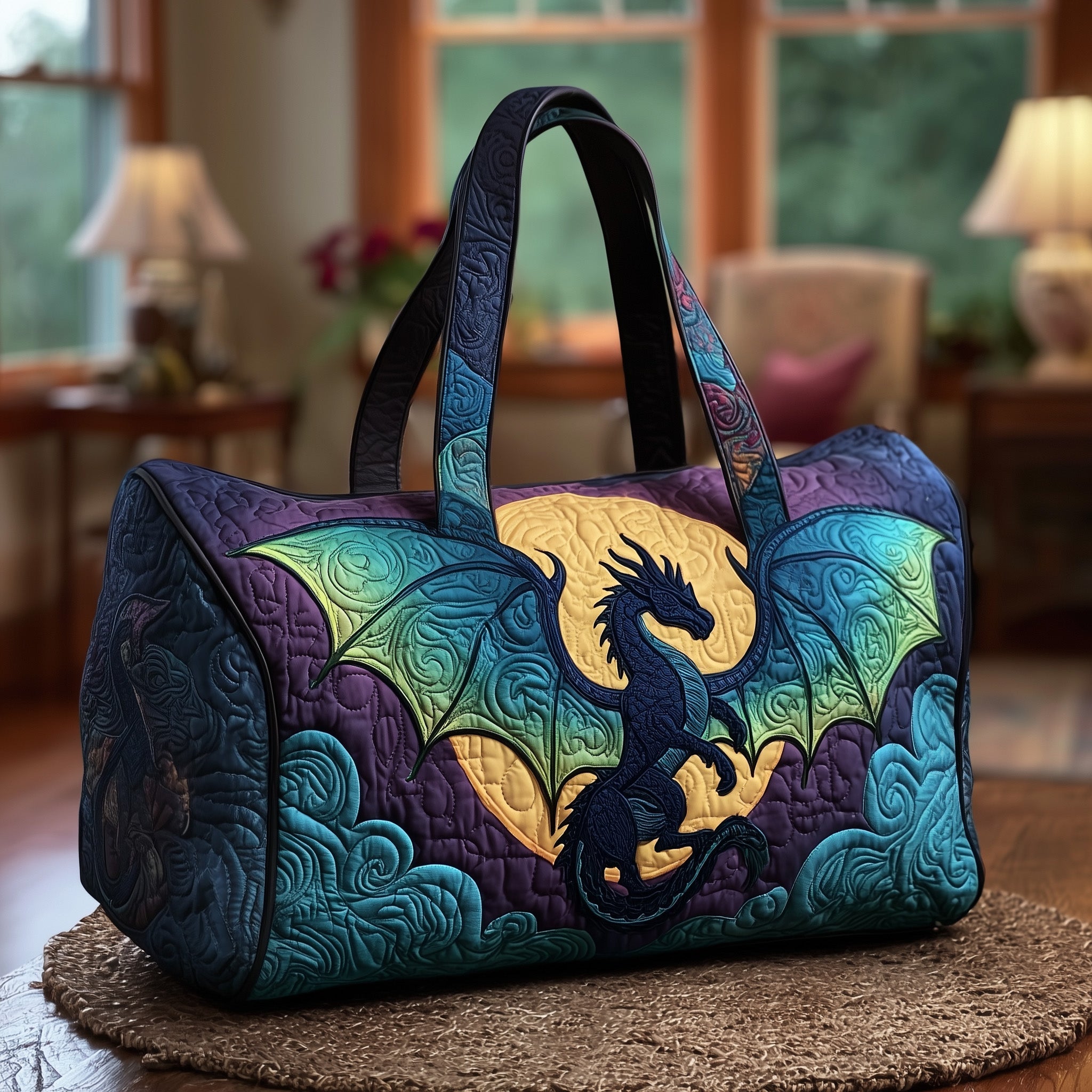 Majestic Dragon Quilted Door Cover GFTOHD12327 main image 0