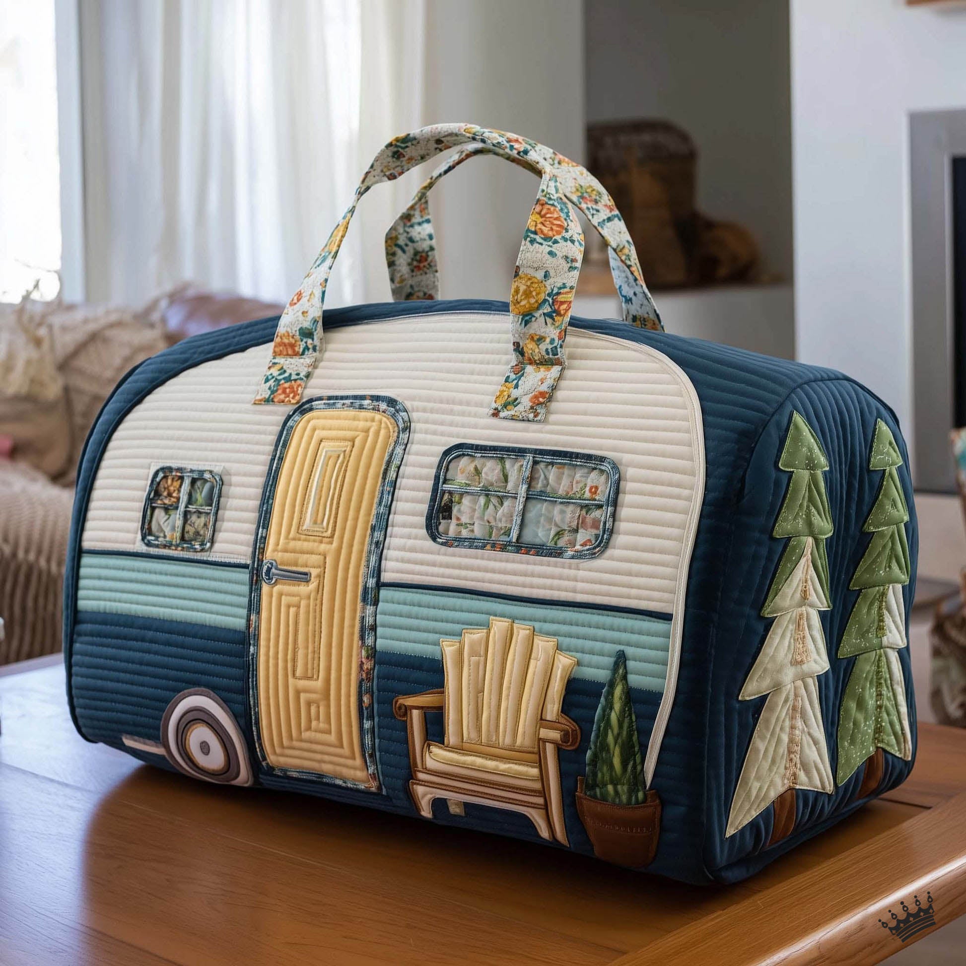 Heritage Home Quilted Duffle Bag NCU0DV1923