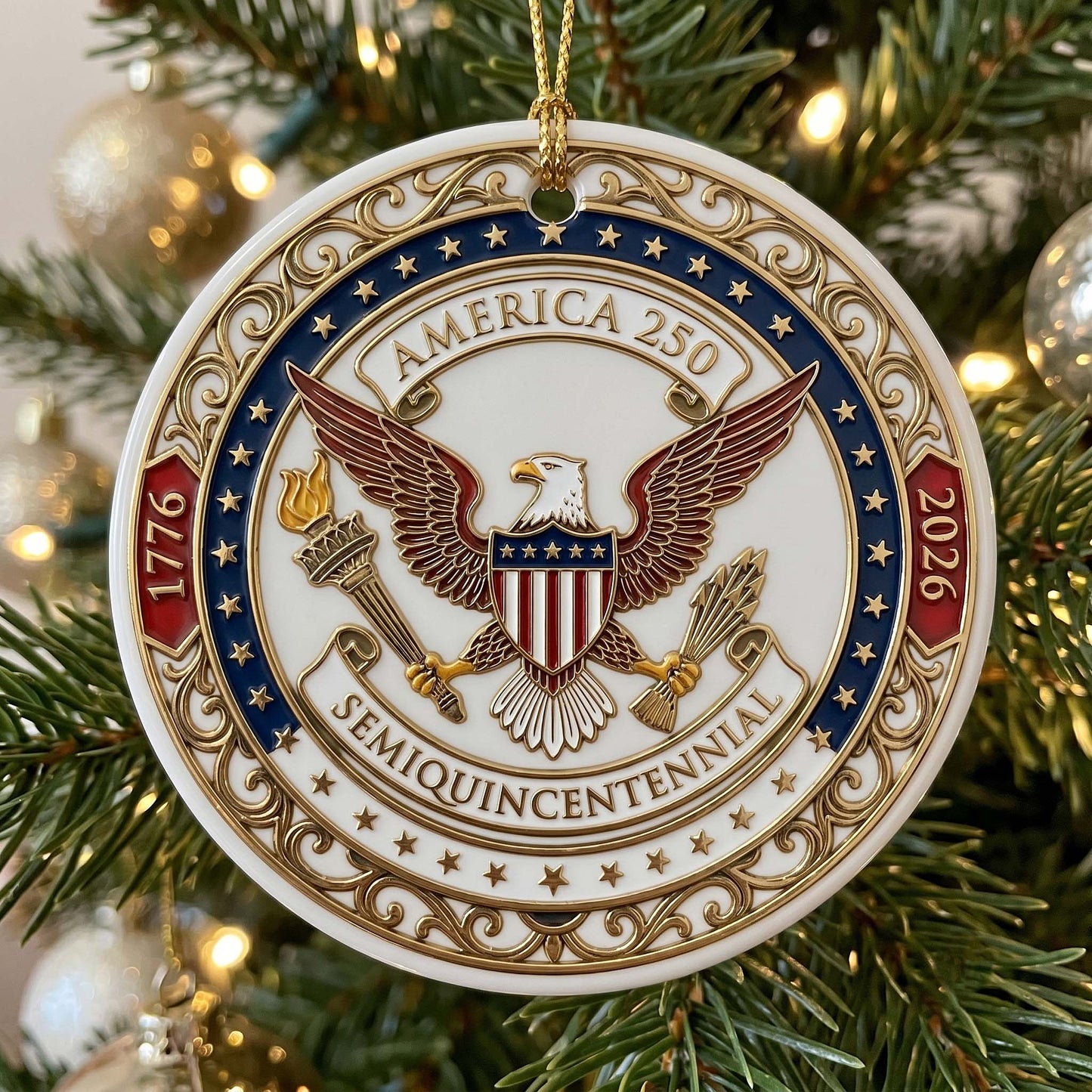 American Heritage Mica Ornament GFTOTP19531