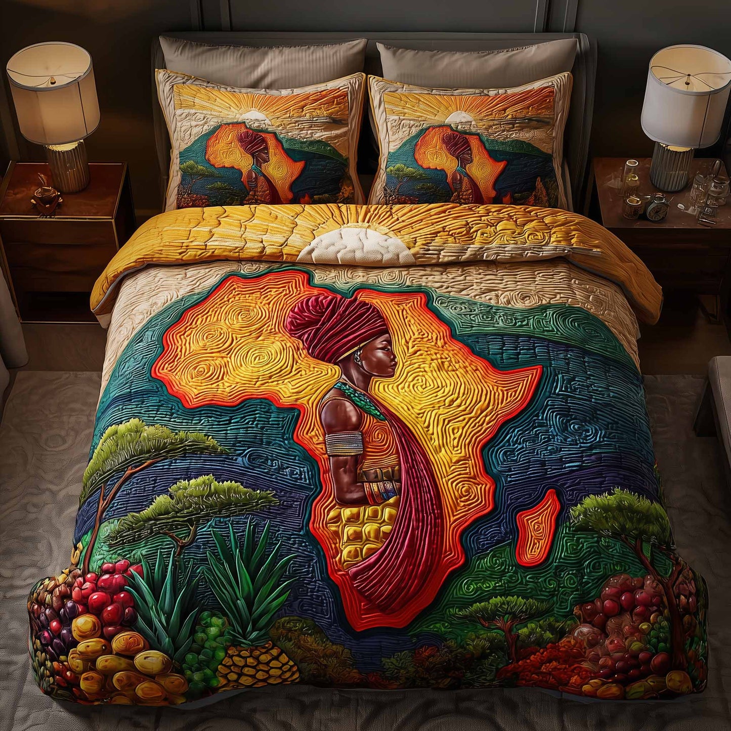 African Essence Duvet Cover Set GFTOYC1154