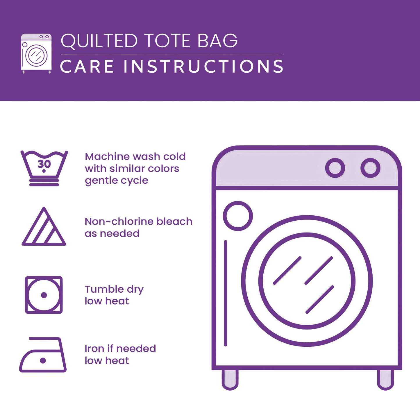 Wild Grace Muse Quilted Tote Bag QTCUZ GFTOHD14532