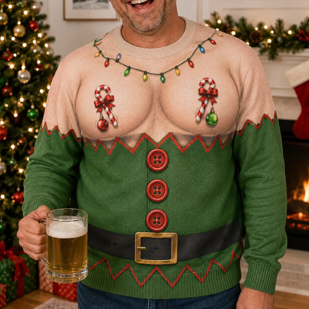 Personalized Funny Christmas Sweatshirt GFTOMA14183