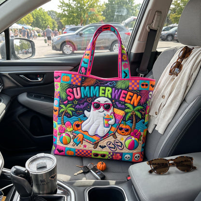 Tropical Haunt Quilted Tote Bag GFTOMA12493