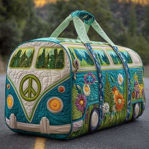 Hippie Van Quilt Duffle Bag GFTOHD9414