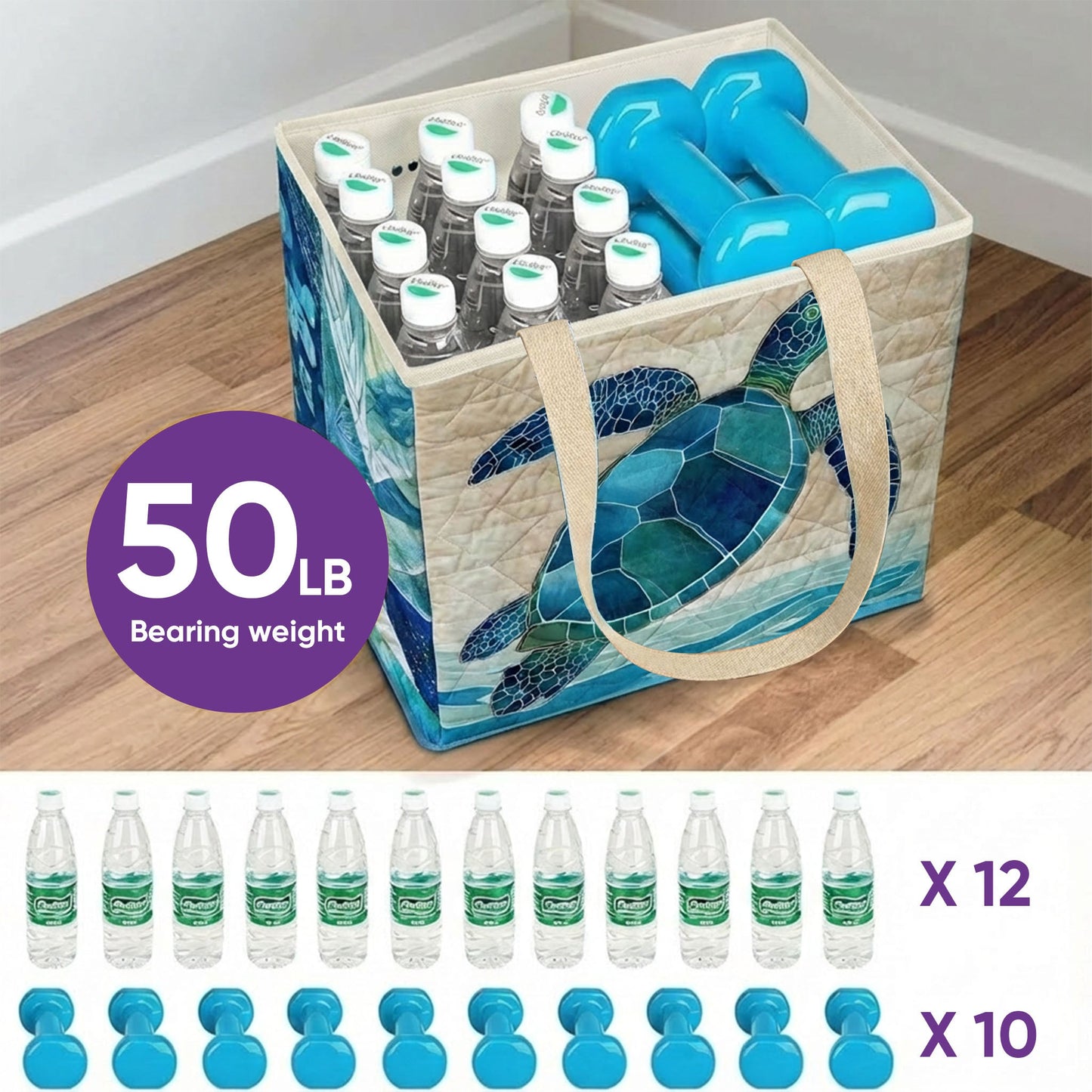 Beloved Trails Quilted Shopping Bag GFTOTP16625