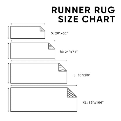 Autumn Black Cat Runner Rug GFTOHD10915