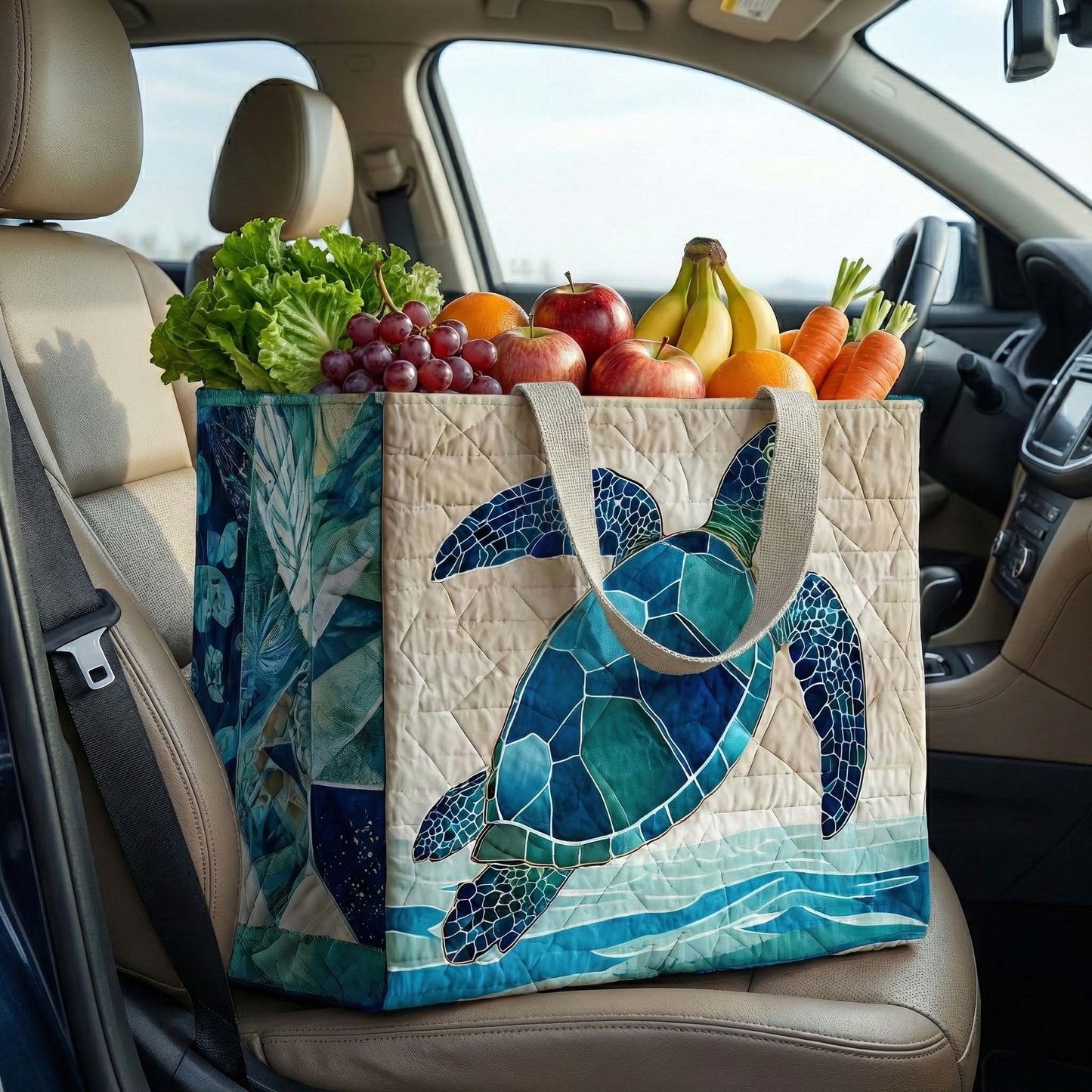 Ocean Breeze Quilted Shopping Bag GFTONL7297