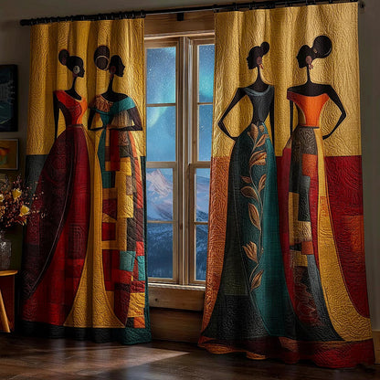 African Dream Quilted Curtains GFTOMA8294