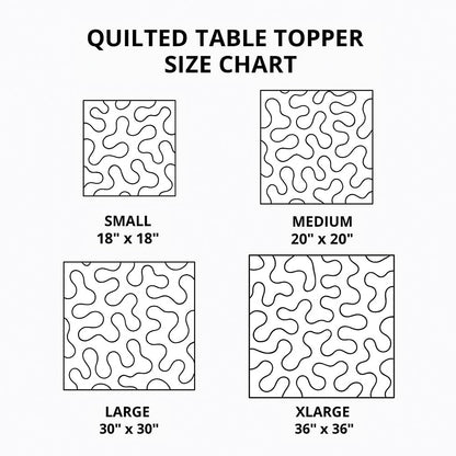 Cardinal Birch Quilted Table Topper GFTONT3869