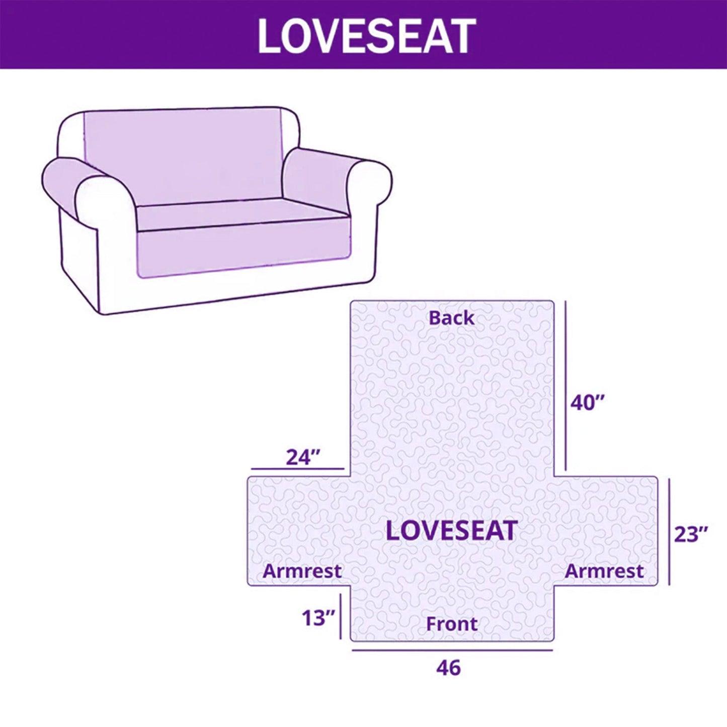 Poinsettia Charm Quilted Sofa Cover GFTOTG1478