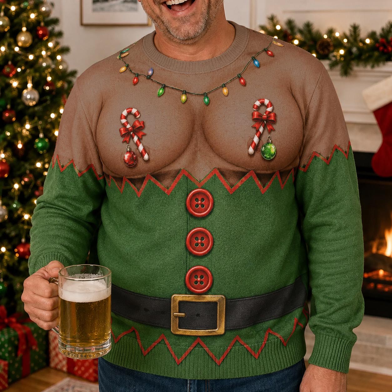 Personalized Funny Christmas Sweatshirt GFTOMA14183