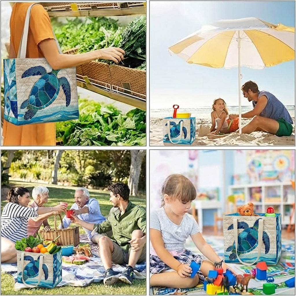 Beloved Trails Quilted Shopping Bag GFTOTP16626