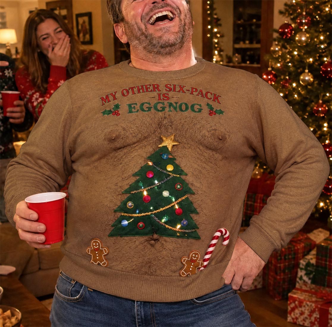 Personalized Funny Christmas Sweatshirt GFTOMA14194