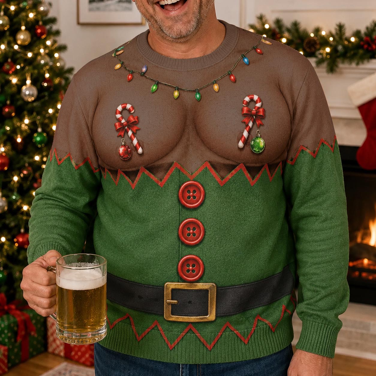 Personalized Funny Christmas Sweatshirt GFTOMA14183