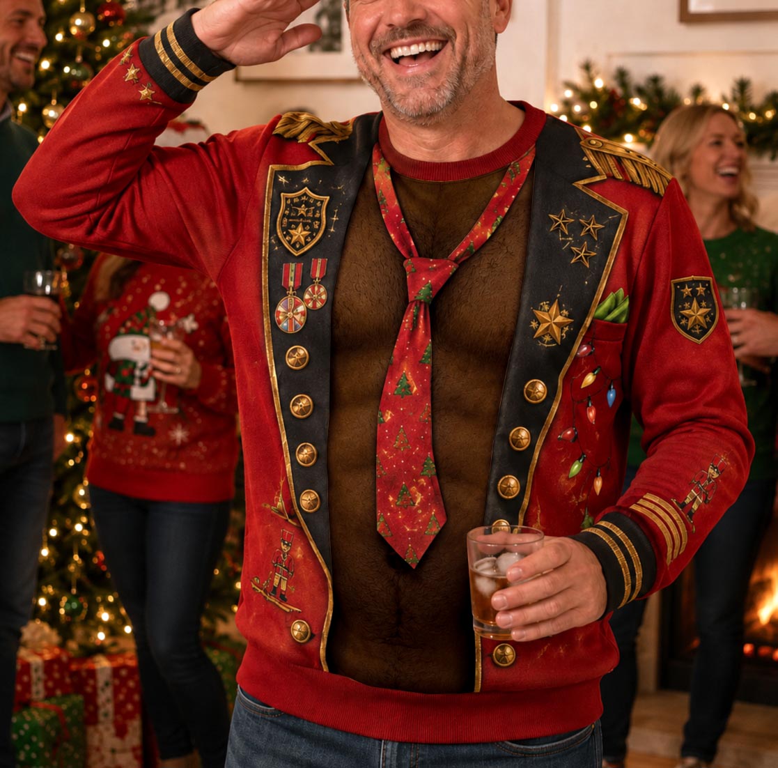 Personalized Funny Christmas Sweatshirt GFTOMA14188