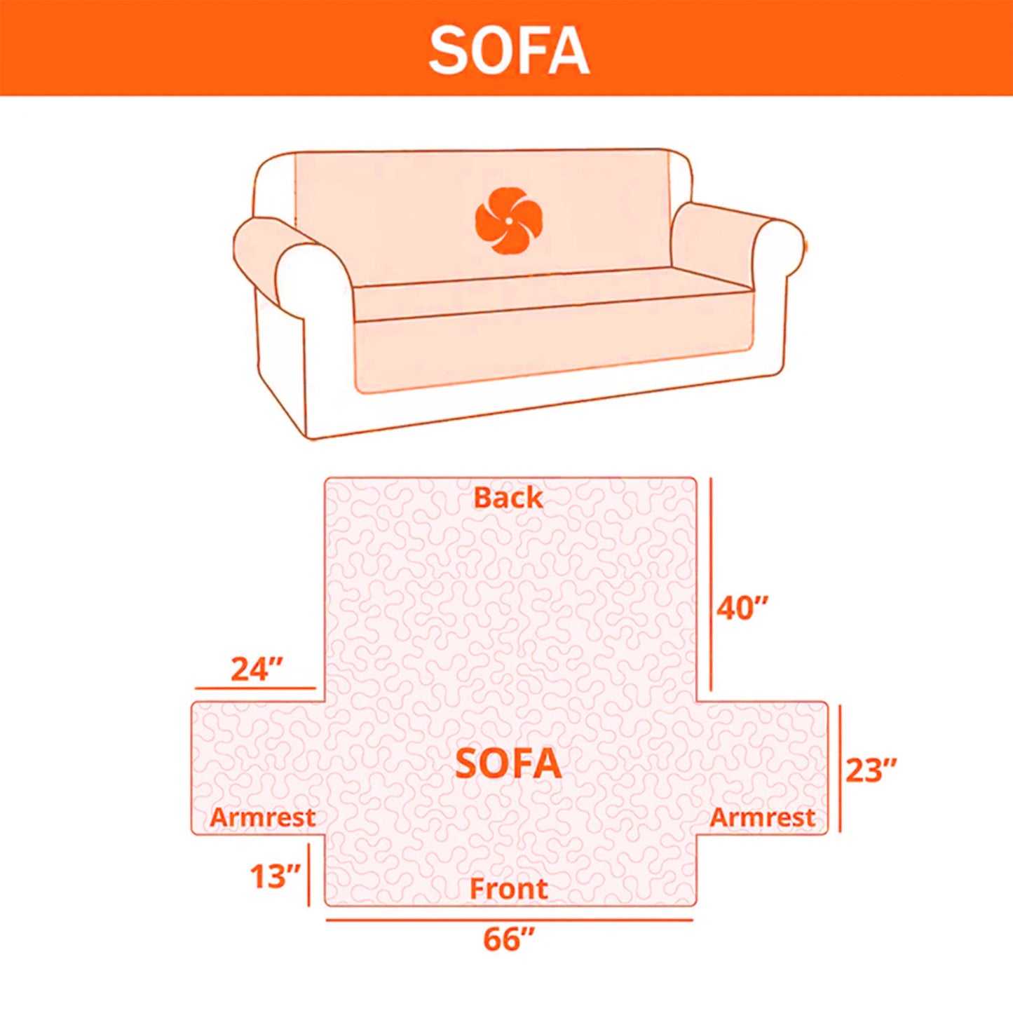 Serene Koi Quilted Sofa Cover GFTOTG2134