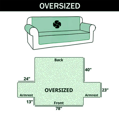 Storm Bears Quilted Sofa Cover GFTOQM919