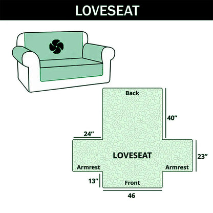 Forest Gnome Quilted Sofa Cover GFTOQM907