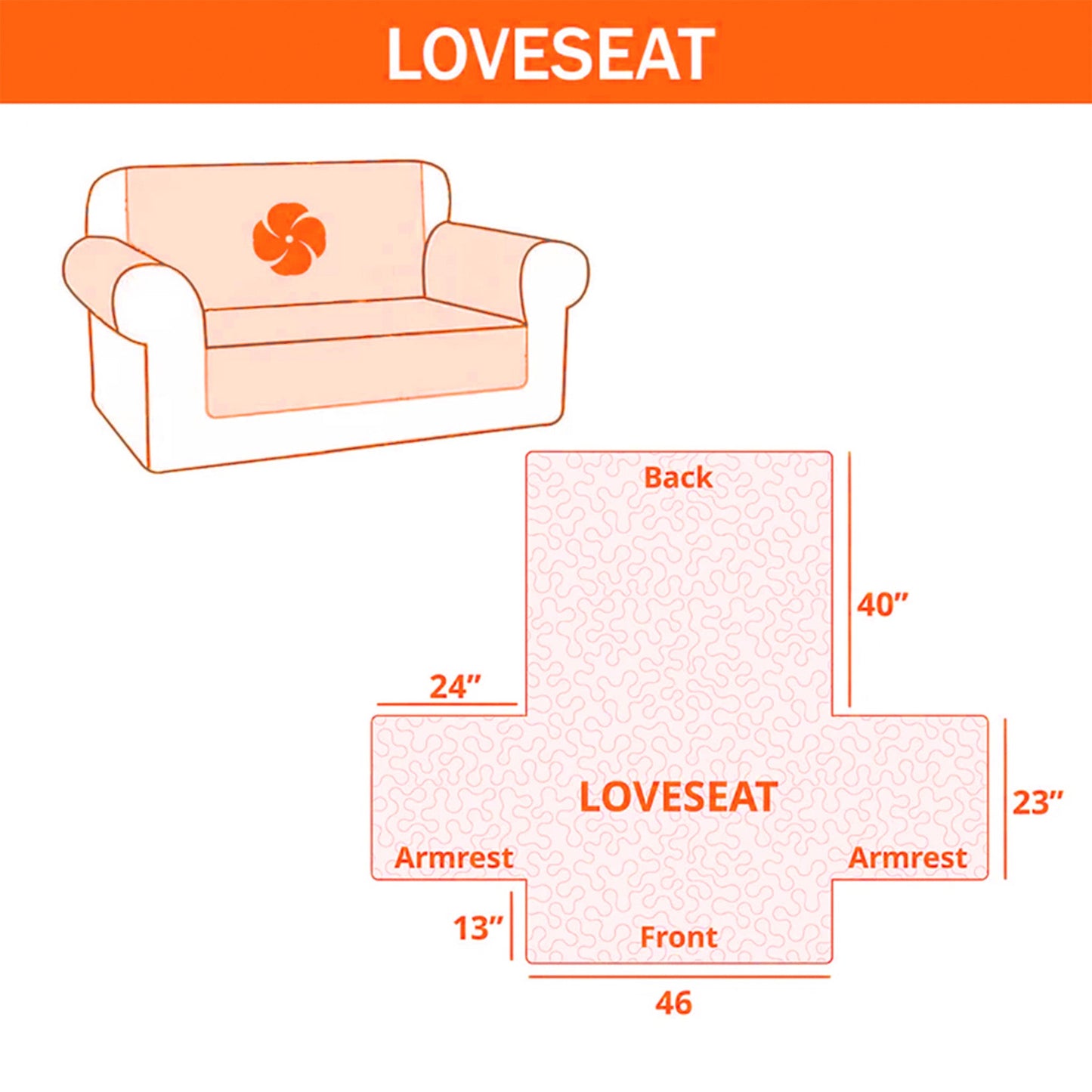 Serene Koi Quilted Sofa Cover GFTOTG2133