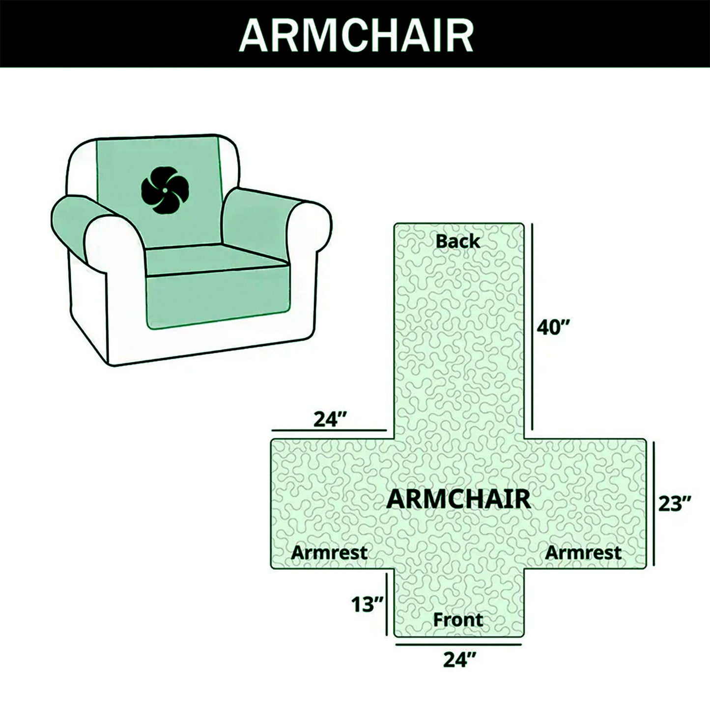 Lava Bears Quilted Sofa Cover GFTOQM912