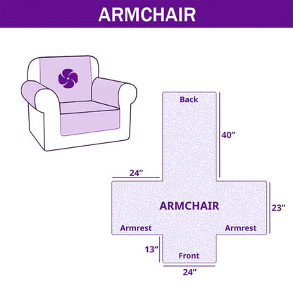 Bookish Dragon Quilted Sofa Cover GFTONT4772