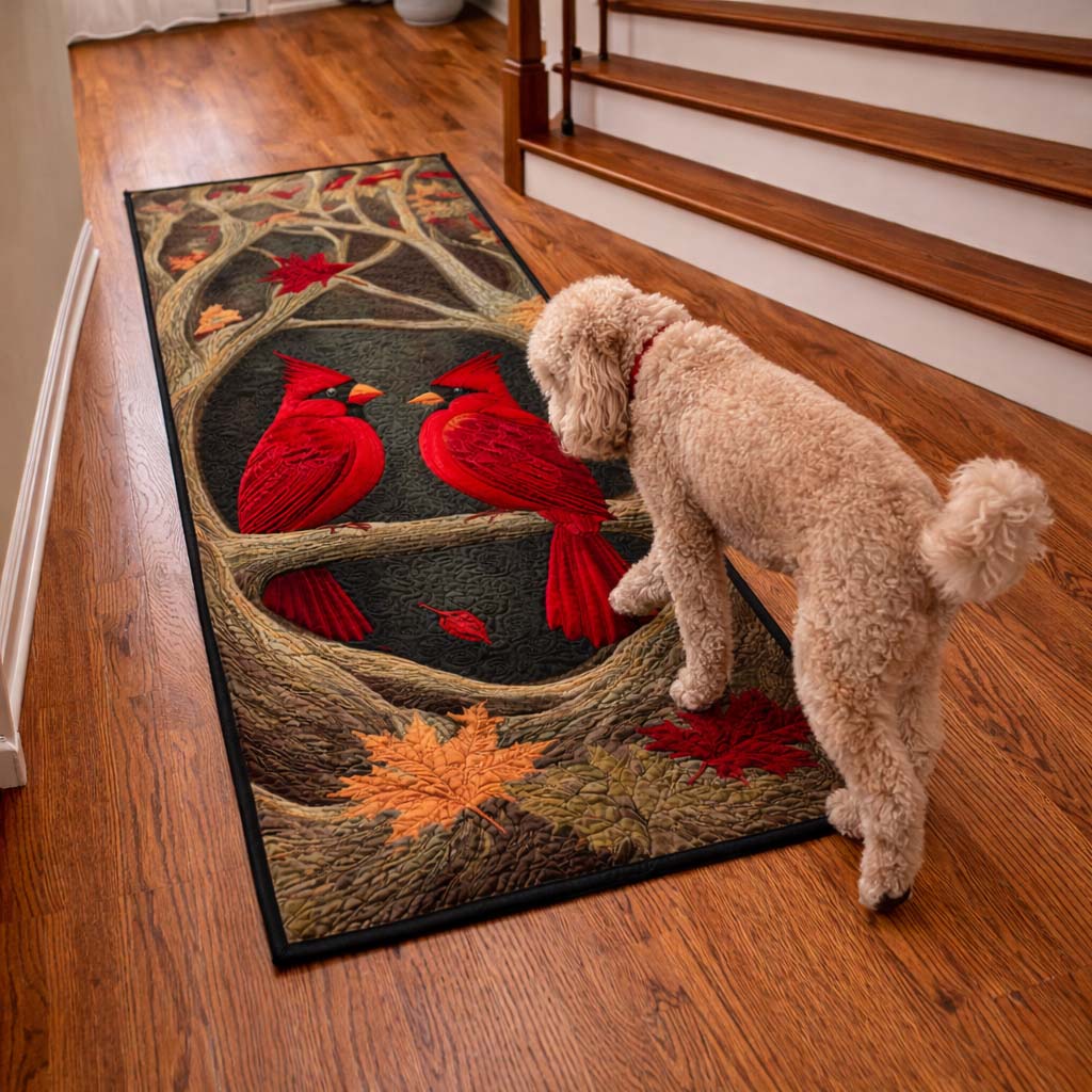 Love Cardinal Runner Rug GFTOYC2980