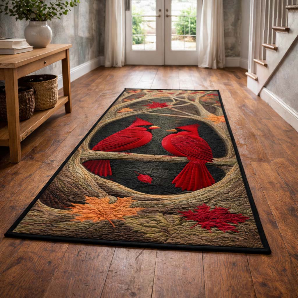 Love Cardinal Runner Rug GFTOYC2980