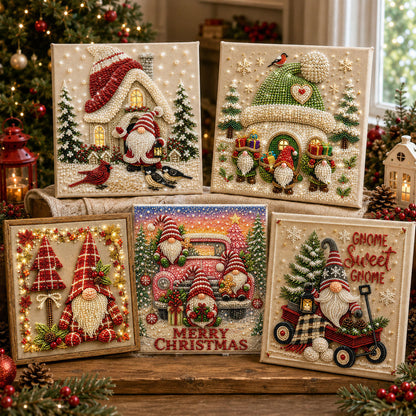 🔥 EARLY CHRISTMAS SALE 49% OFF - Christmas Gnomes DIY Diamond Pearl Art Kit GFTOHNL3148
