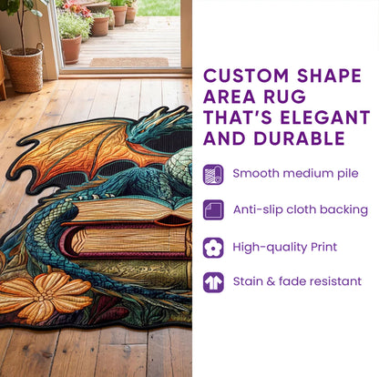 Graveyard Pumpkin Custom Shape Area Rug GFTOLAN1102