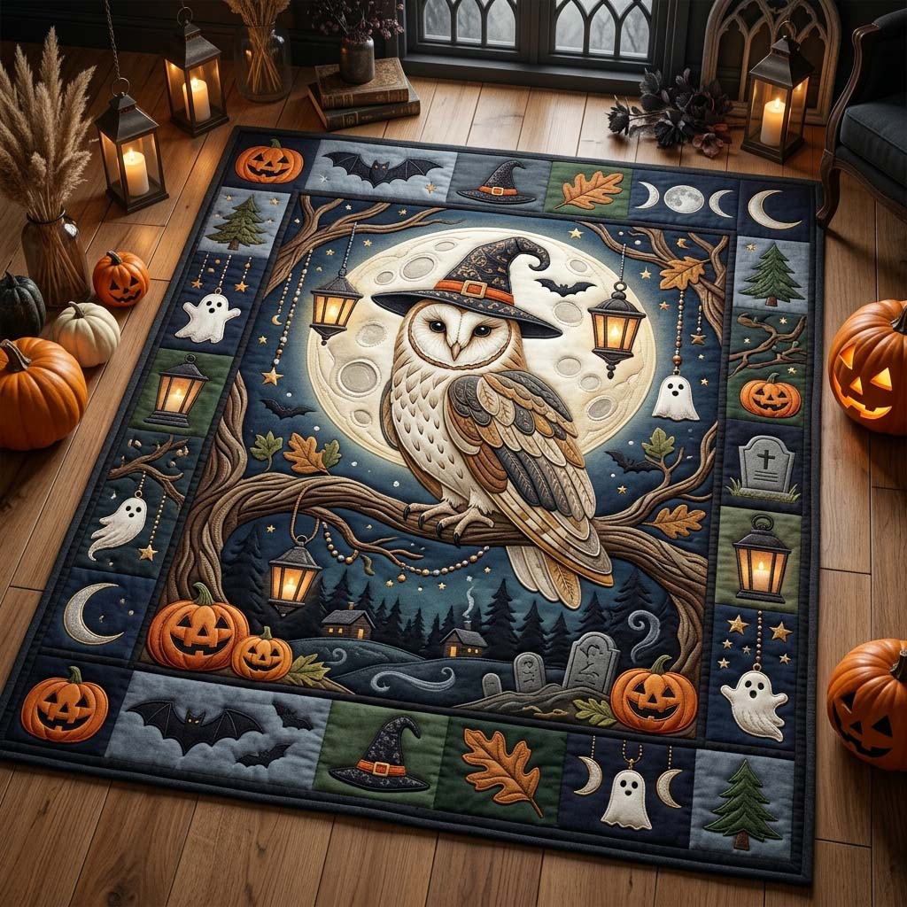 Moonlit Owl Magic Area Rug GDTONTD1000