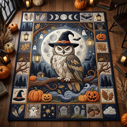 Witch Hat Owl Area Rug GDTONTD1001