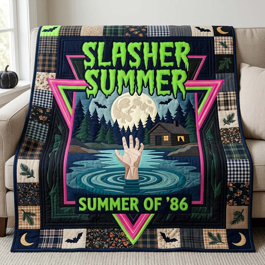 Slasher Lake 86 Quilted Blanket GDTONTD1123