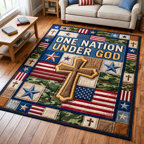 One Nation Faith Area Rug GDTONTD1153