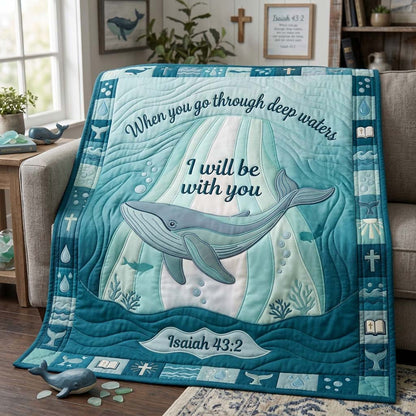 Deep Waters Promise Quilted Blanket GDTONTD1279