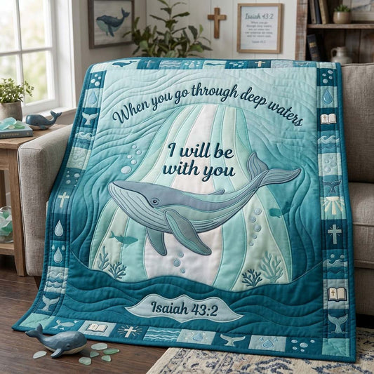 Deep Waters Promise Quilted Blanket GDTONTD1279