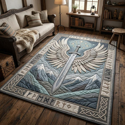 Valkyrie Sword Rug Area Rug GDTONTD1300